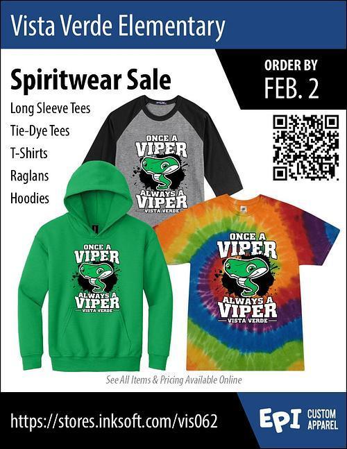 Spiritwear Sale!