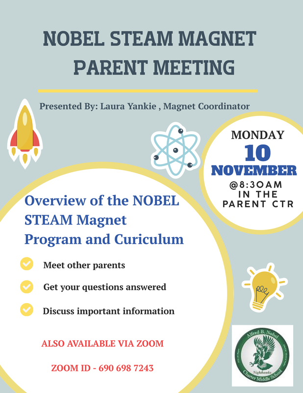 Steam Magnet Parent Meeting Featured Photo