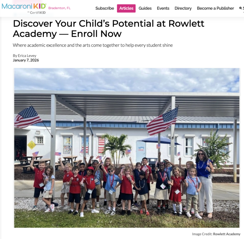 Macaroni Kids Article