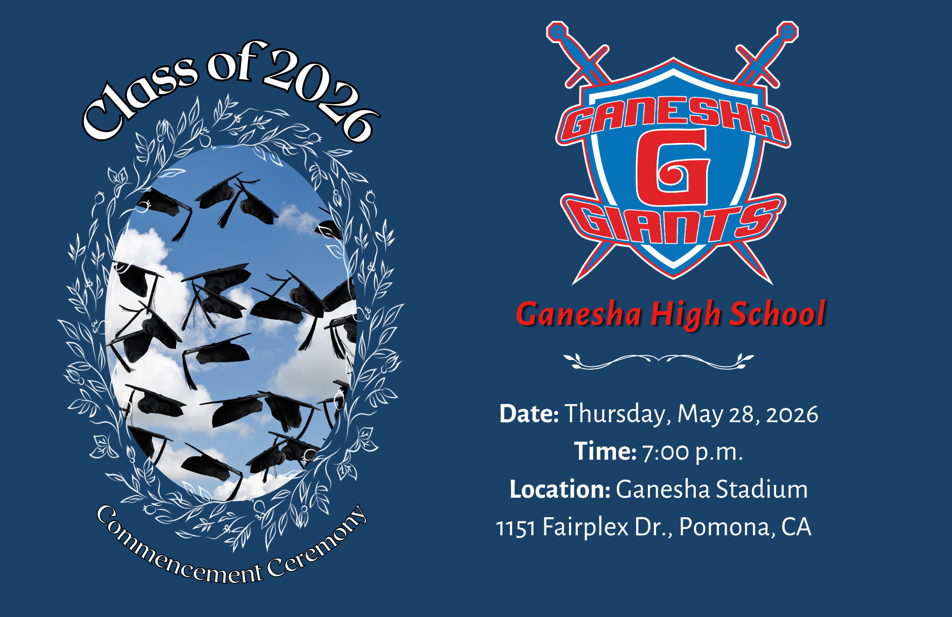 Ganesha Graduation slide for homepage