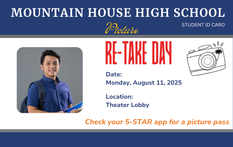 MHHS Picture Re-Take Day, Monday, August 11, 2025 Featured Photo