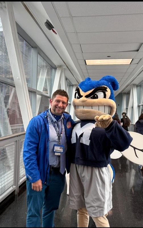 Principal Quinlan with Howie