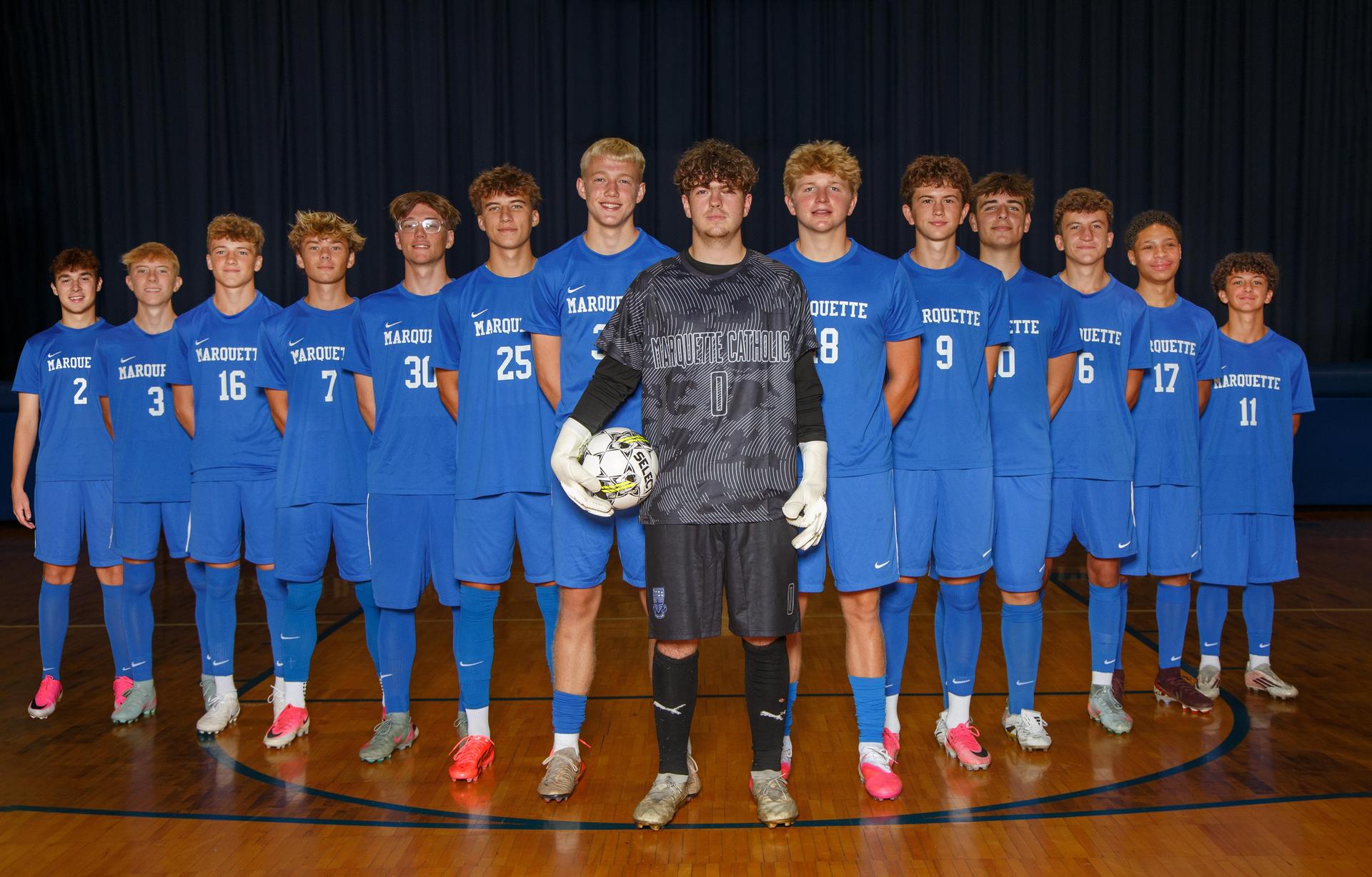 Marquette Catholic Boys Soccer Varsity 2026