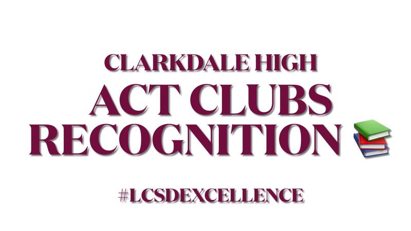 Clarkdale High ACT Clubs Recognition