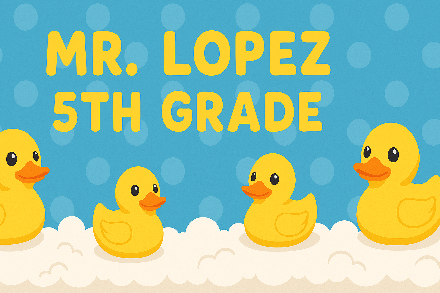 5th Grade Banner 