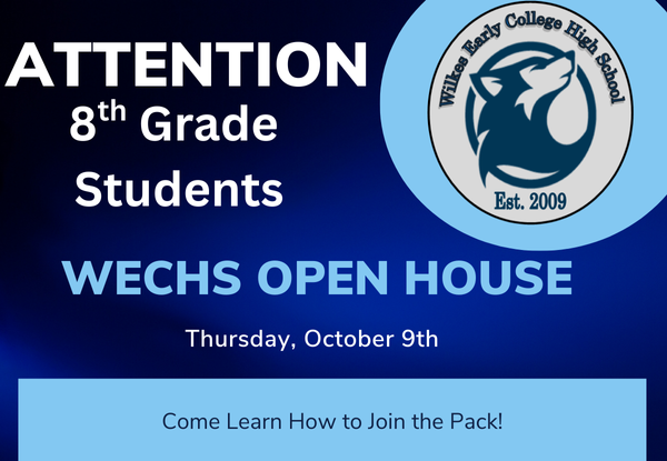 WECHS Open House & Parent Session Thumbnail Image