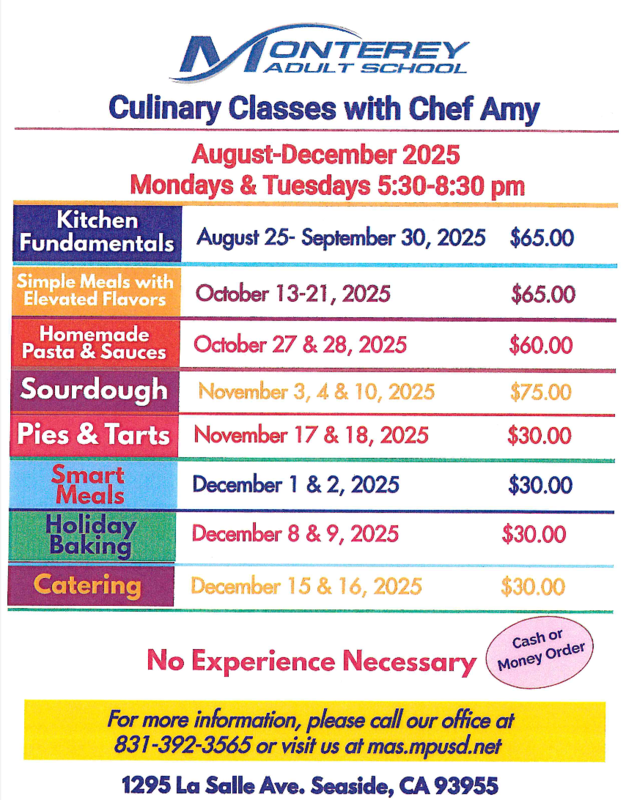culinary flyer