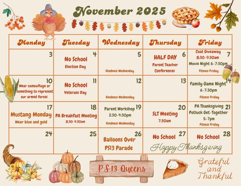November 2025 Calendar