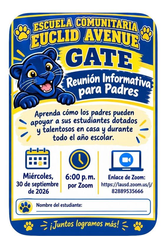 Junta de Padres GATE
