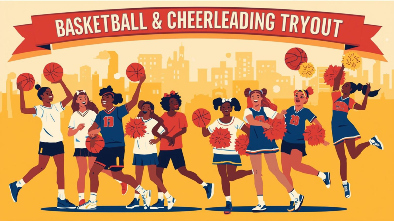 Tryout Information Basketball and Cheerleading