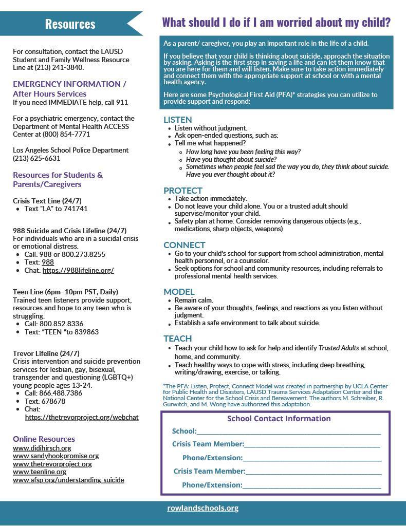 Suicide Prevention 2