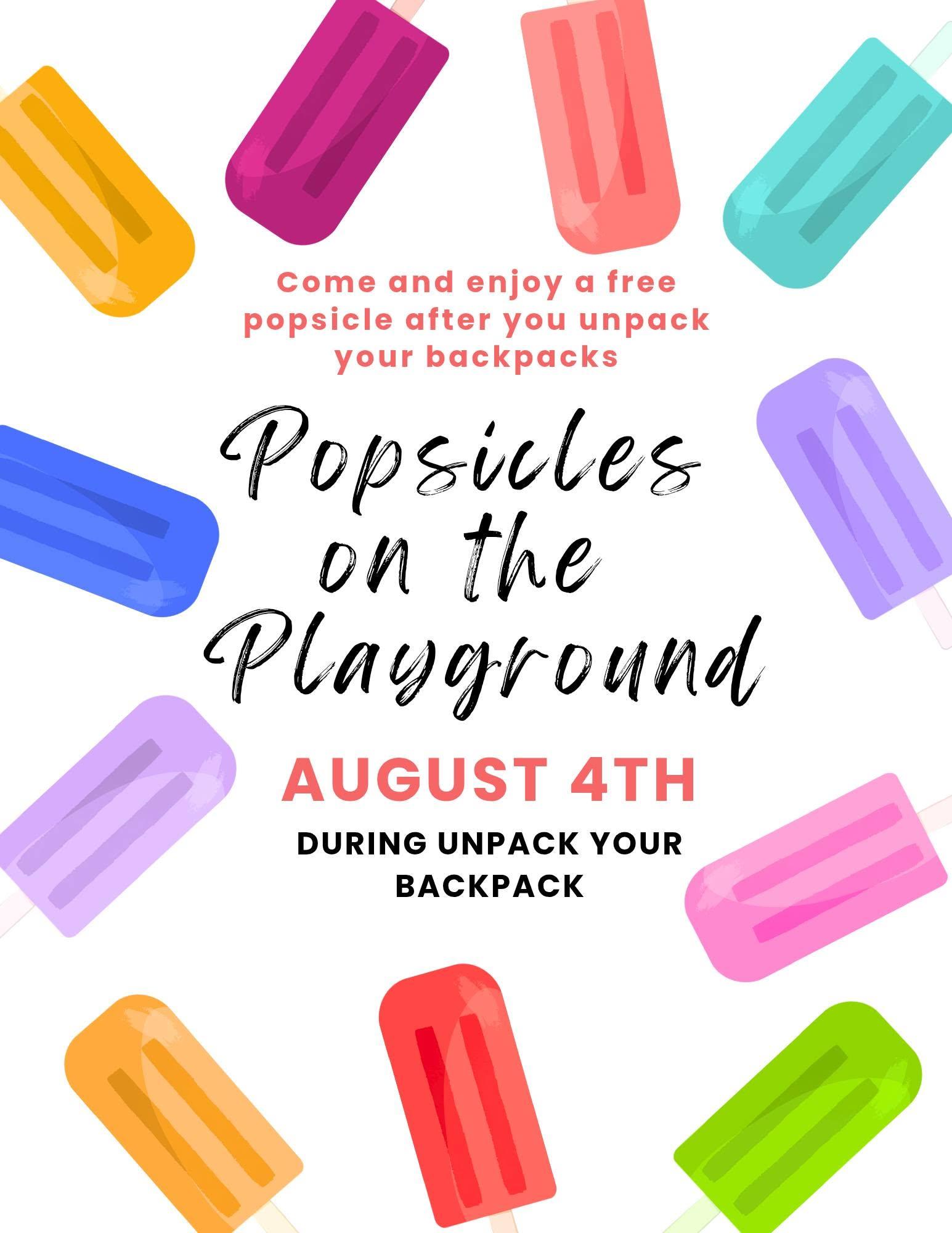 Popsicles on the Playground