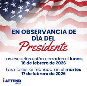 No hay clases el lunes 16 de febrero