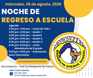 Back to School Night