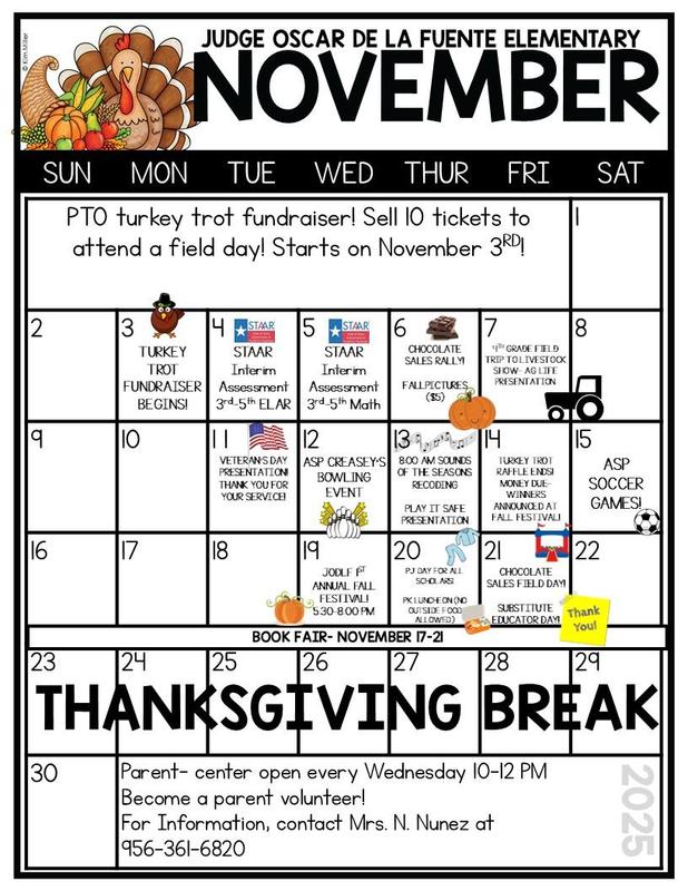 November Calendar