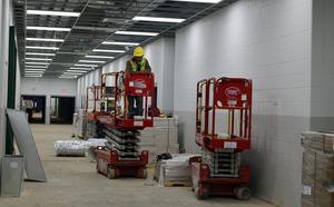 Poplar Hill Middle School construction site