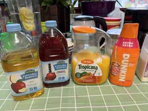 Drinks provided by staff and sustainability team