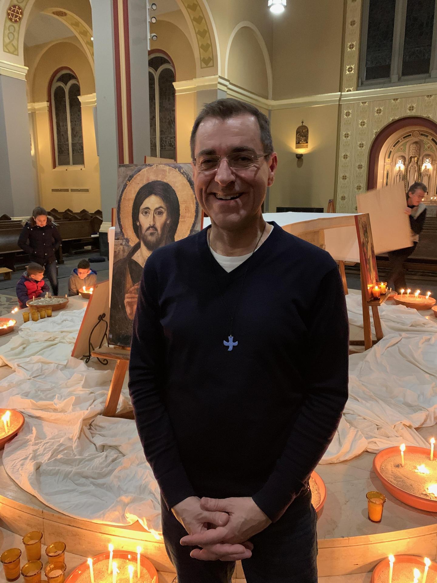 David Anderson at Taize