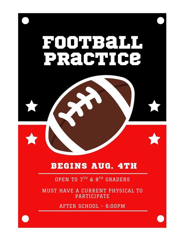 Football Practice Begins