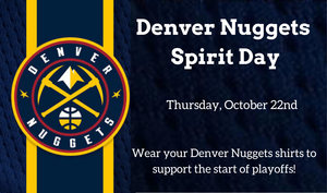 Denver Nuggets Spirit Day 10/22/26