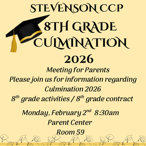 8th grade Culmination