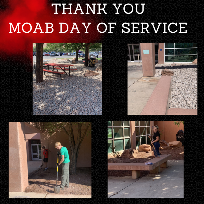 Thank you Moab Day of Service