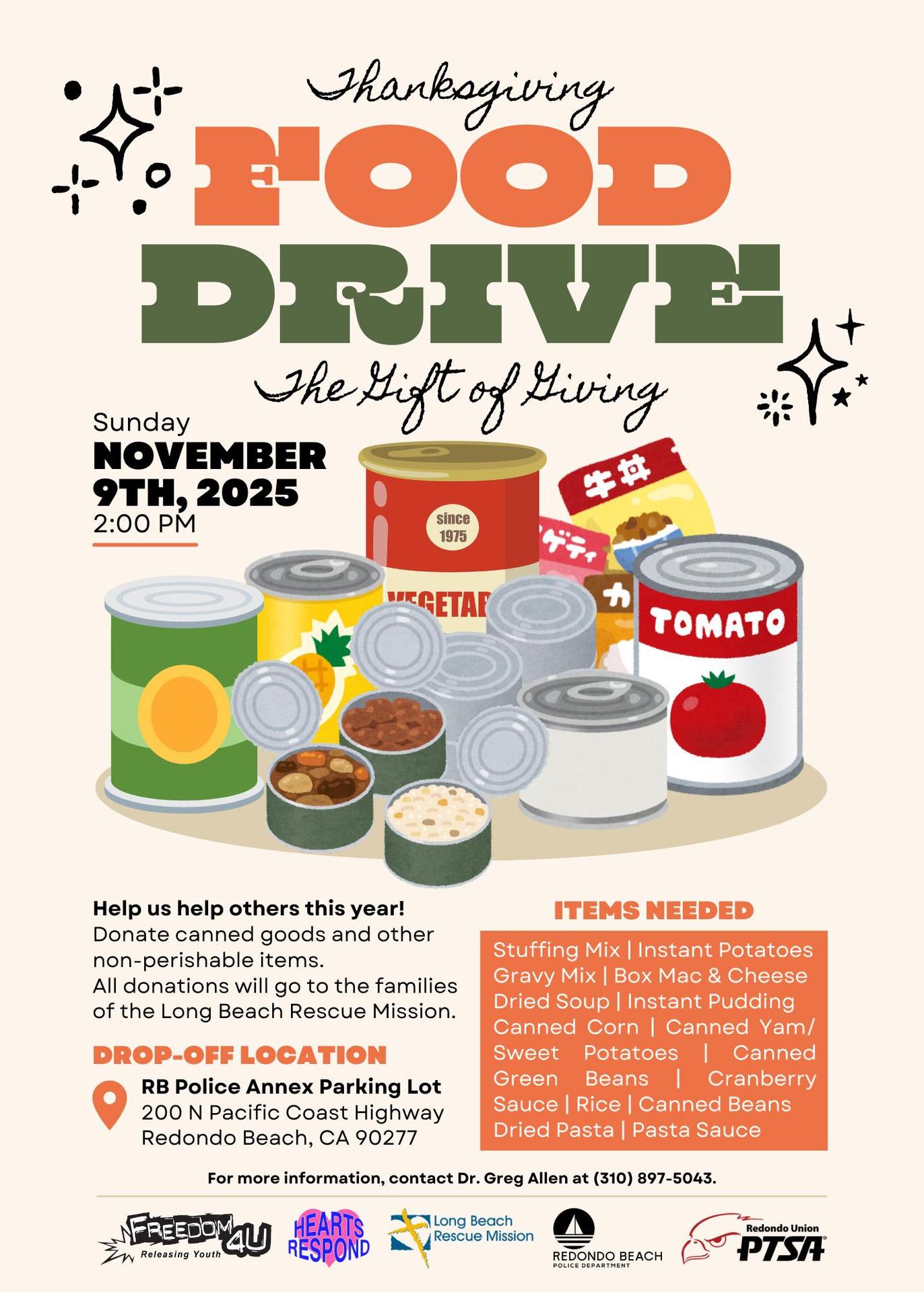 Thanksgiving Food Drive