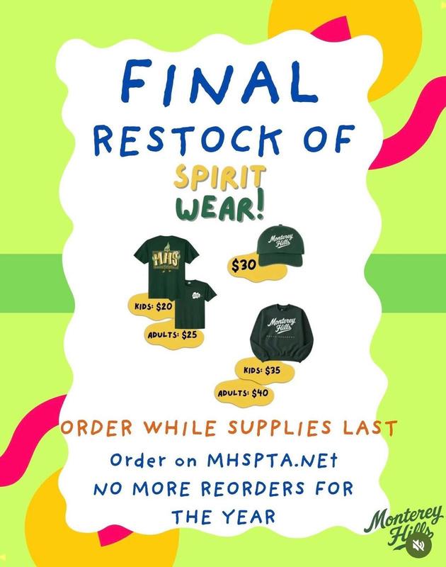 MHS Spirit Wear - Final Restock Featured Photo