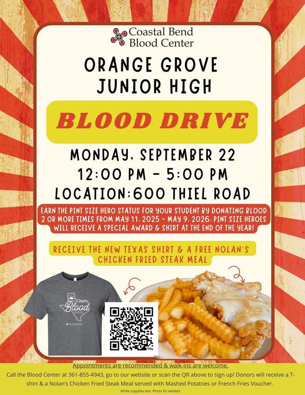 OGJH Blood Drive
