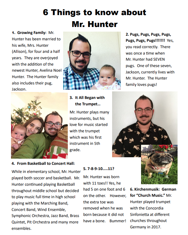 Hunter 6 Things