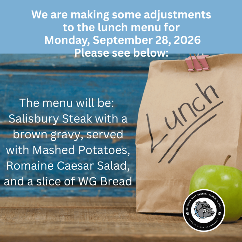 lunch menu