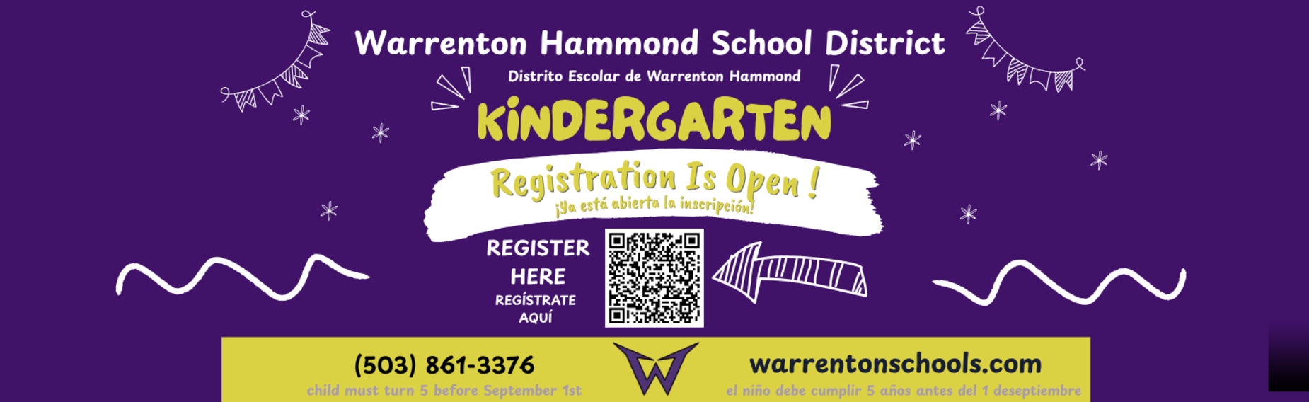 Kindergarten Registration is Now Open