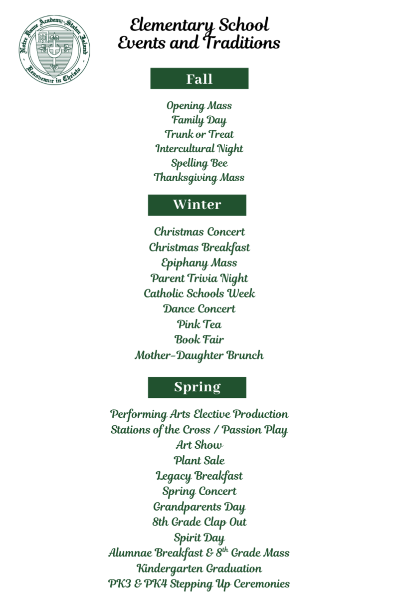 elementary school traditions