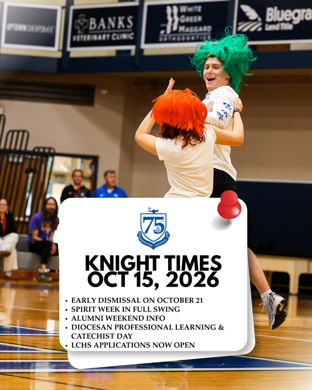 KNIGHT TIMES - OCTOBER 15 Featured Photo