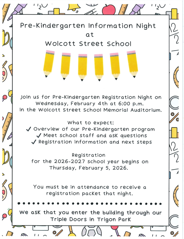 PreK Info Night