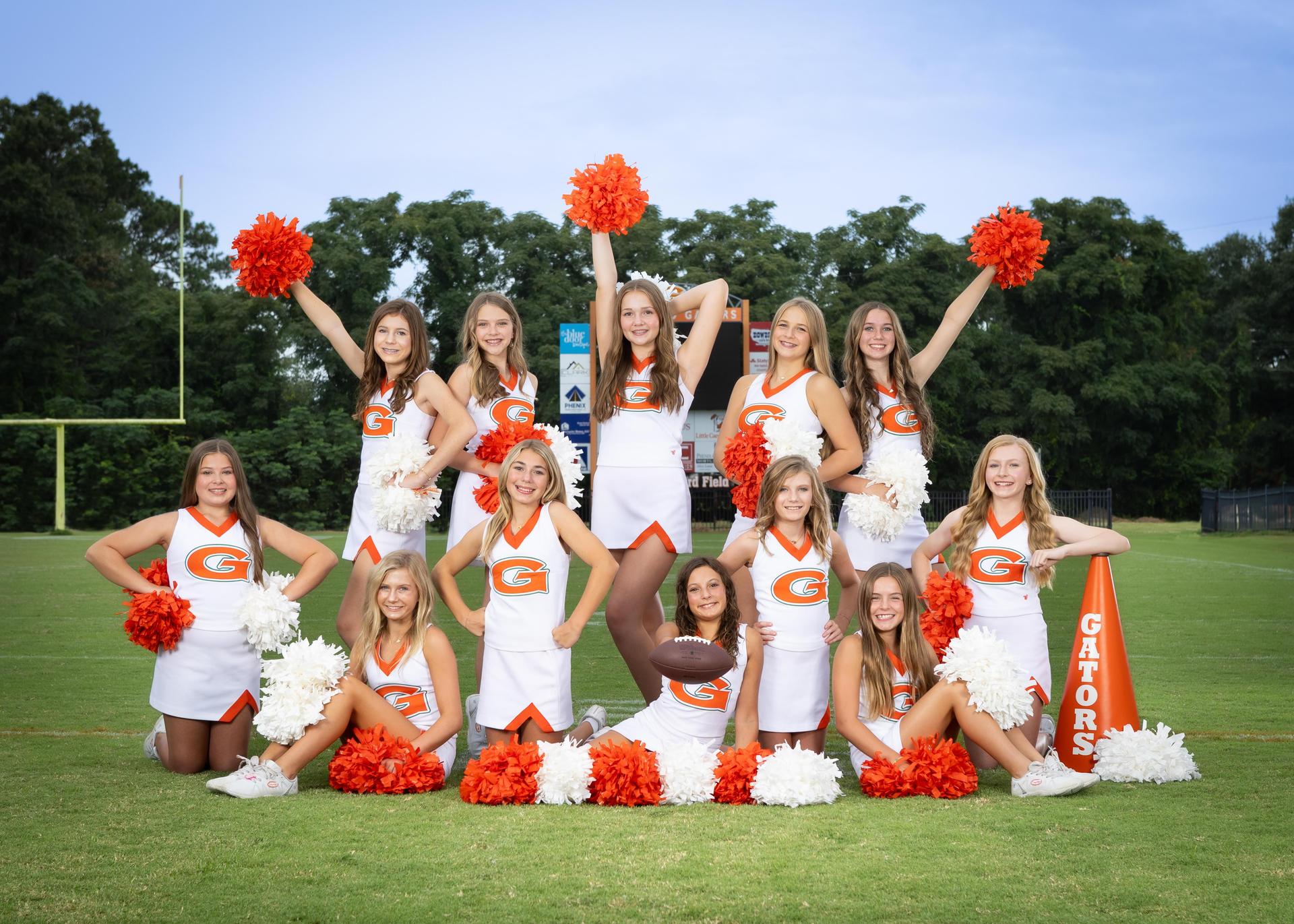 2025 Glenwood Middle School Cheer Team