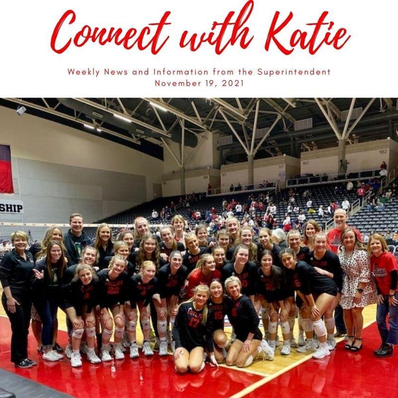 Connect with Katie: November 19, 2021