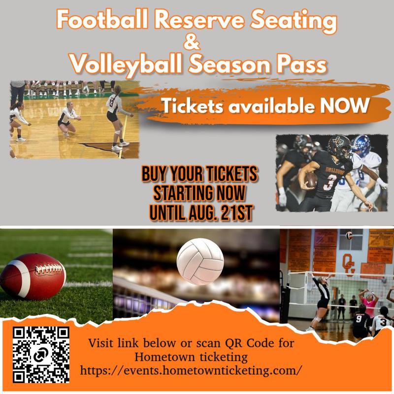 Football Reserve Seating and Volleyball Season Passes on SALE NOW Featured Photo