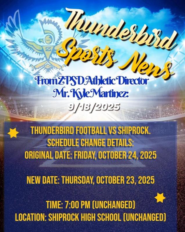 Thunderbird Sports News