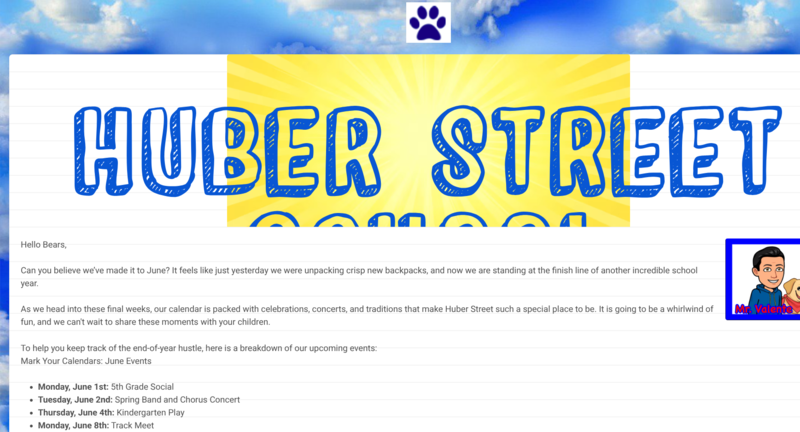 Huber St. & Millridge June Newsletter