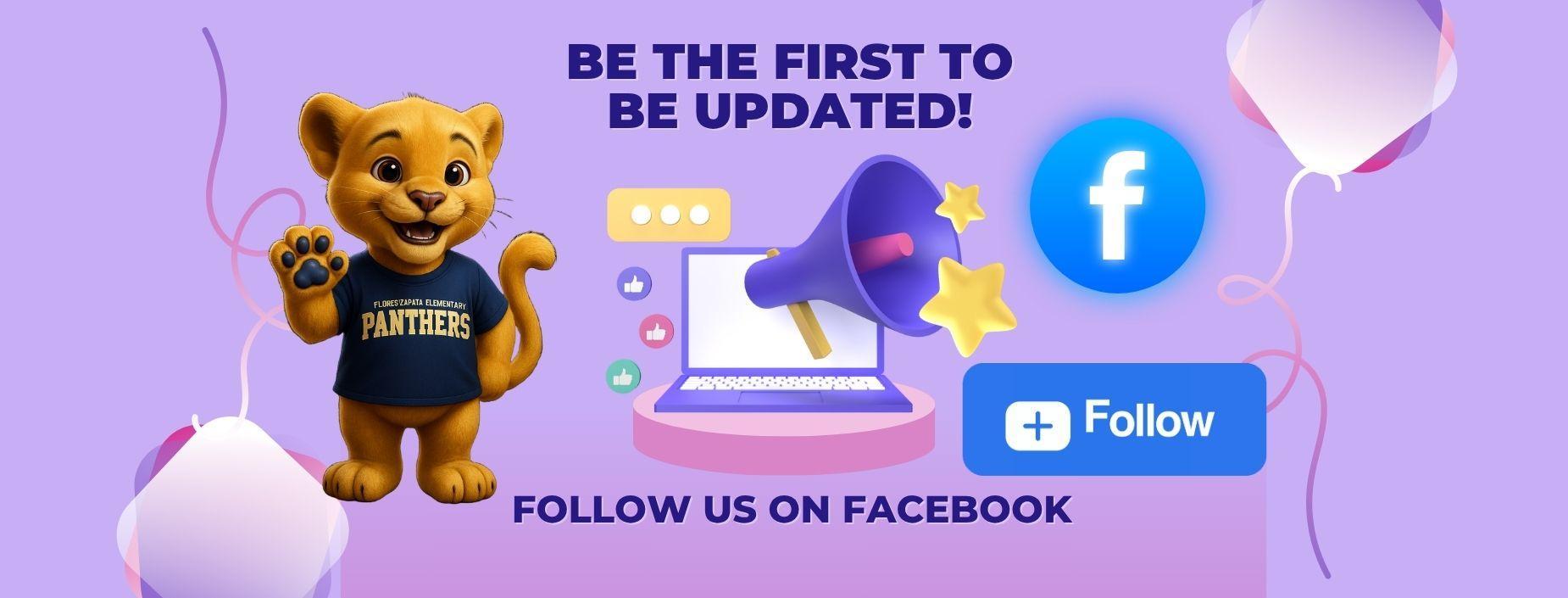 Be the first to be updated! Follow us on Facebook. Follow.