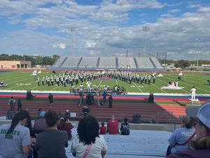 The Temple Wildcat Band performs at UIL Region 8 Contest