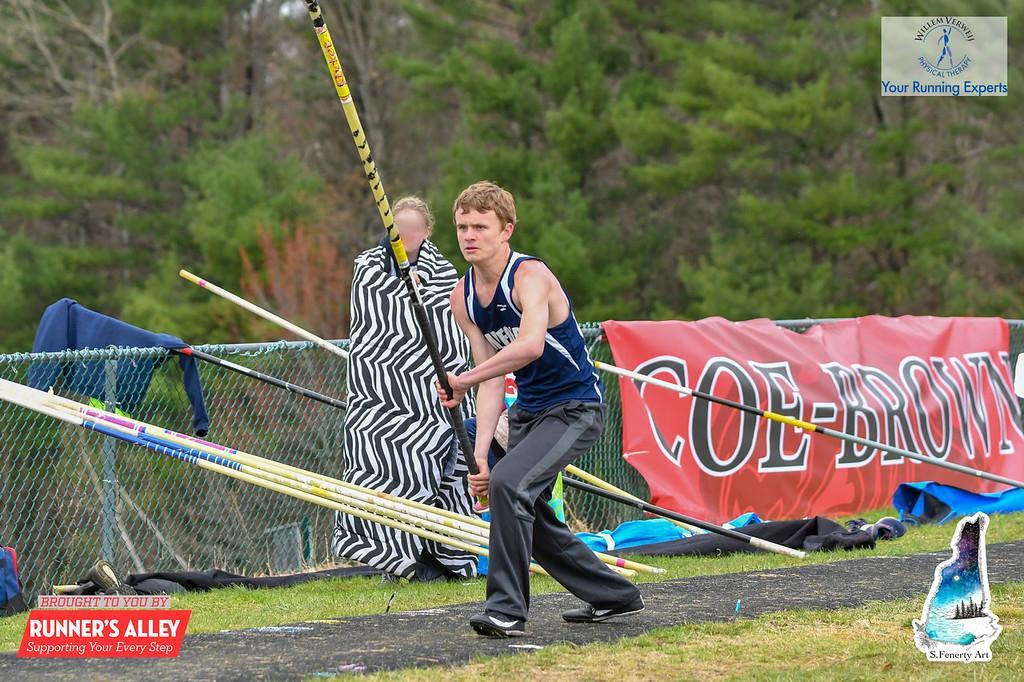 picture of B. Cook pole vaulting