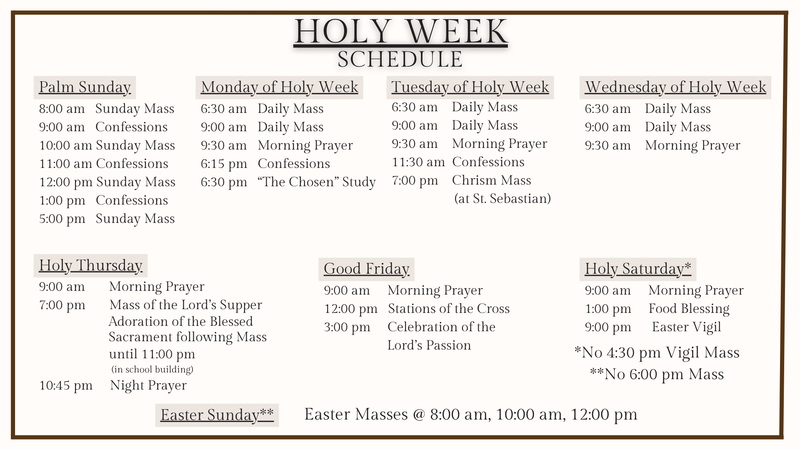 Holy Week