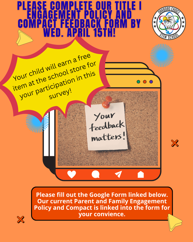 We need your feedback