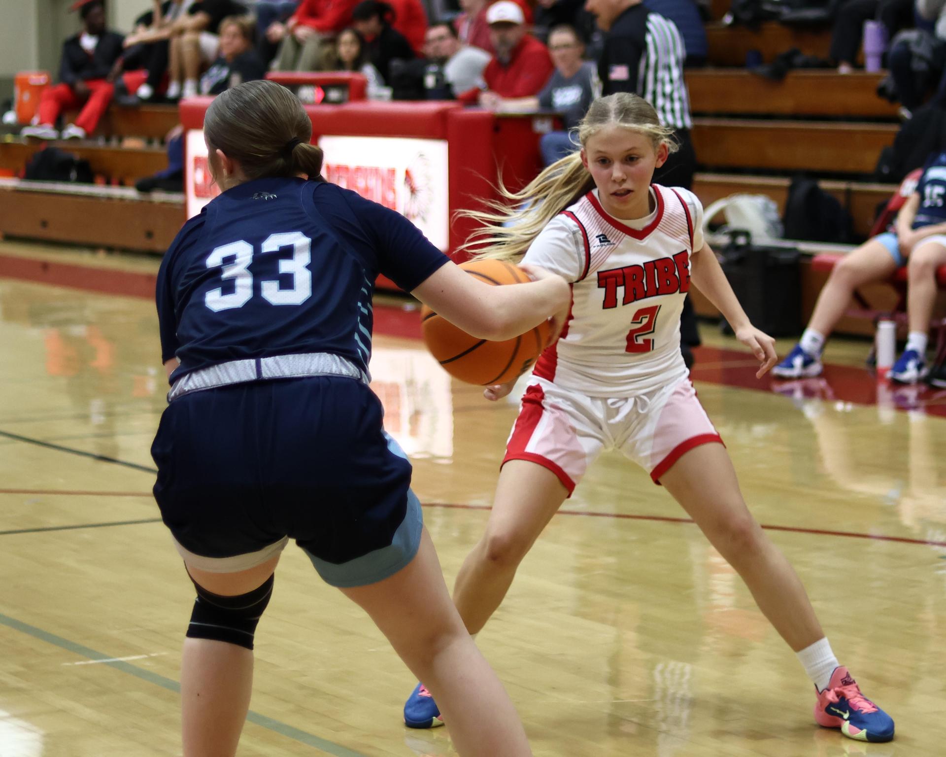 varsity girls playing against yosemite
