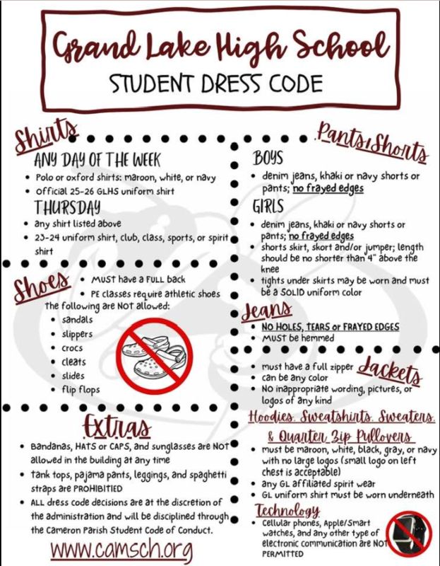 Dress code guide