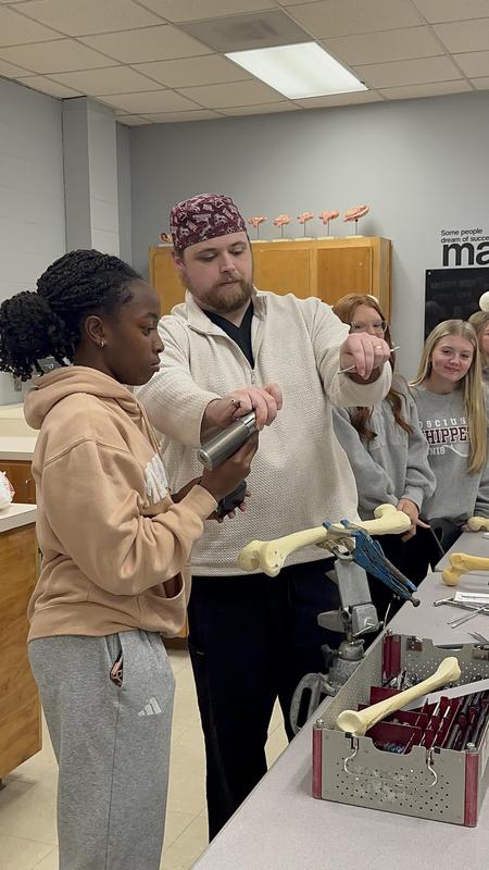 Dr. Ty McGee Returns Home to Inspire Future Healthcare Professionals