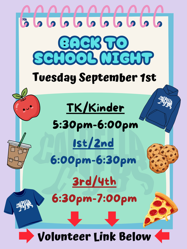 Back to School Night