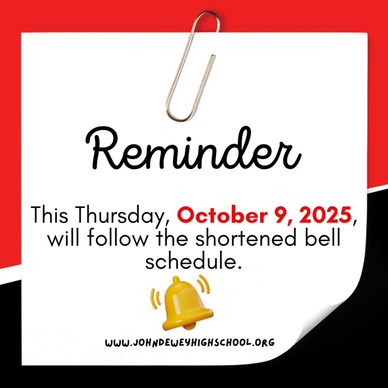 Reminder Bell October 25